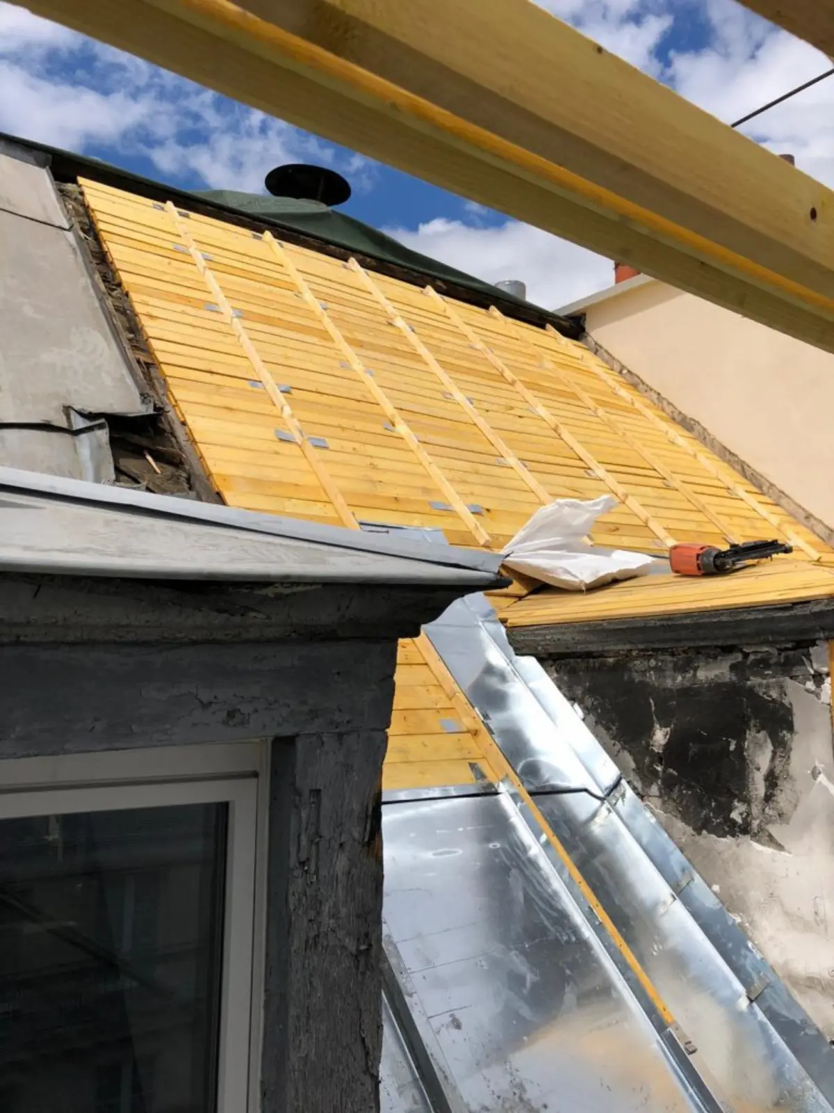 Rénovation toiture en zinc Essonne 91